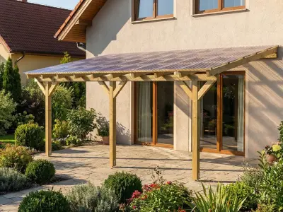 <span class="jp_product_title">Dřevěná pergola ke zdi domu 550x300</span>