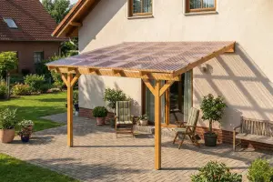 <span class="jp_product_title">Dřevěná pergola ke zdi domu 350x300</span>