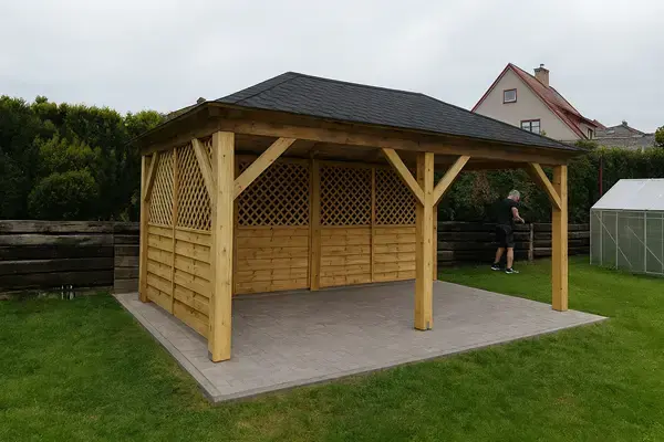 Altán Viktoria 270x470 se zástěnami